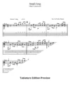 Simple Song Tab