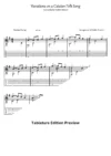 Variations On A Catalan Folk Song Tab