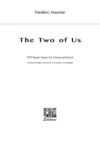 The Two of Us - Sheet Music Cover The Two Of Us
