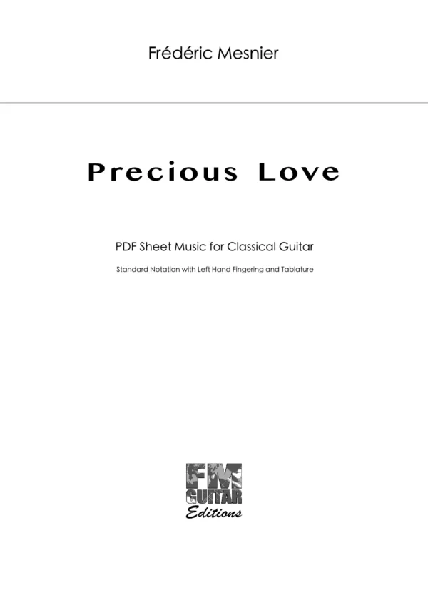 Cover Precious Love