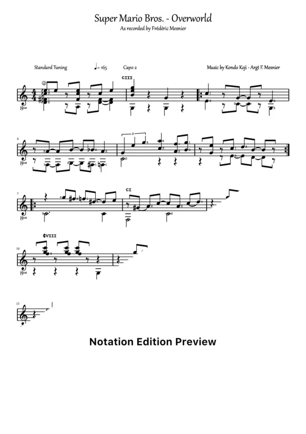 Super Mario Bros Score